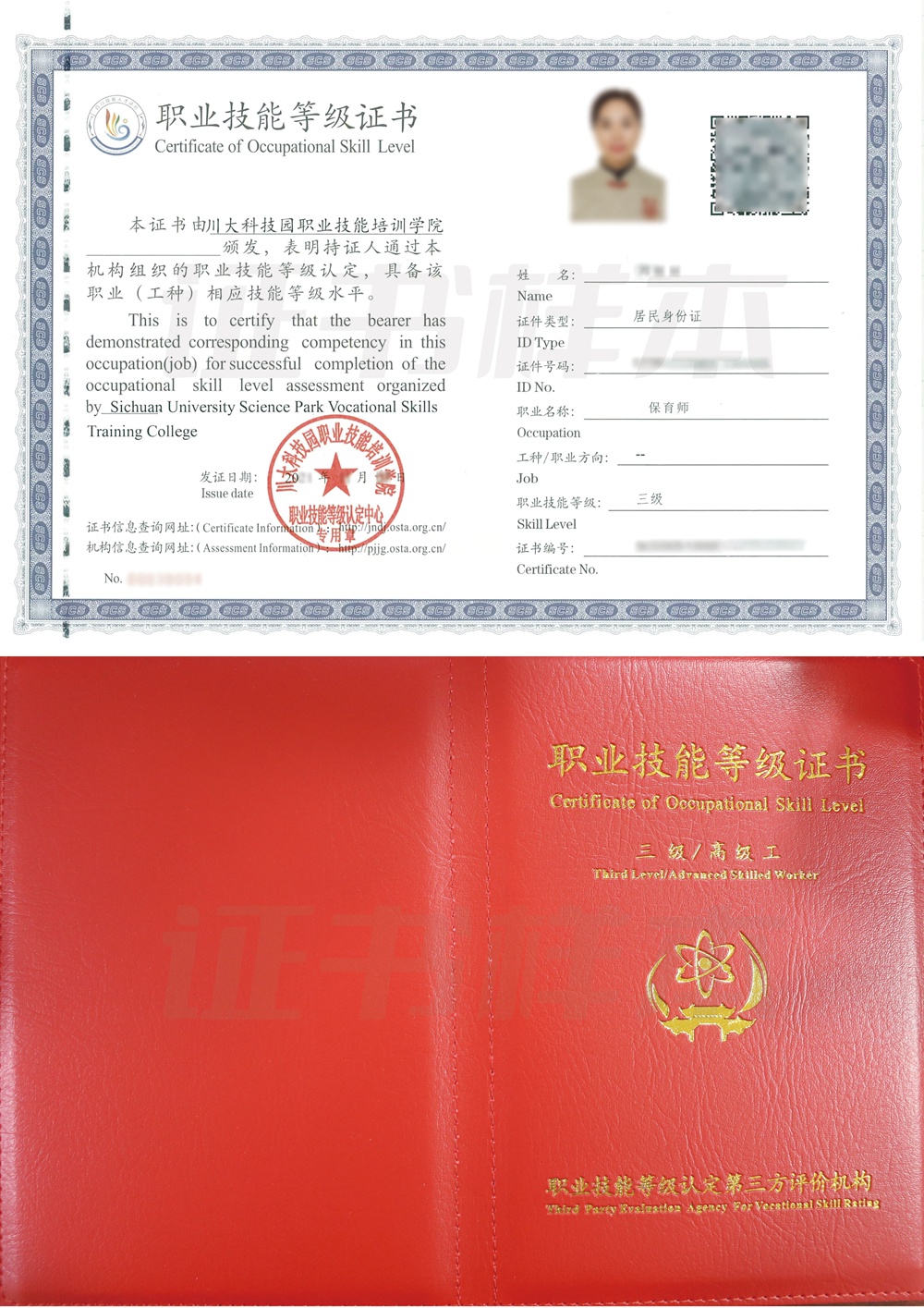 职业技能等级证书